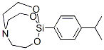 1-(p-Isopropylphenyl)-5-aza-2,8,9-trioxa-1-silabicyclo[3.3.3]undecane CAS#: 73855-77-3