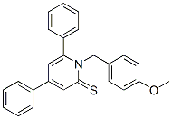1-(p-Methoxybenzyl)-4,6-diphenylpyridine-2-thione CAS#: 76950-87-3