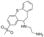 10-[(2-Aminoethyl)amino]-8-(methylsulfonyl)-10,11-dihydrodibenzo[b,f]thiepin CAS#: 74667-84-8