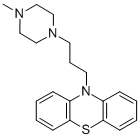 10-[3-(4-methyl-1-piperazinyl)propyl]-10H-phenothiazine CAS#: 84-97-9