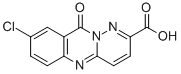 10H-Pyridazino[6,1-b]quinazoline-2-carboxylic acid, 8-chloro-10-oxo- CAS#: 74163-11-4