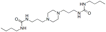 1,1'-[(1,4-Piperazinediyl)bis(trimethylene)]bis(3-butylurea) CAS#: 73840-15-0