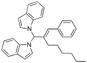 1,1'-[2-(Phenylmethylene)octylidene]bis(1H-indole) CAS#: 72939-46-9