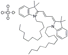 1,1'-DIDODECYL-3,3,3',3'-TETRAMETHYLINDOCARBOCYANINE PERCHLORATE CAS#: 75664-01-6
