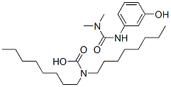 1,1-Dimethyl-3-(m-hydroxyphenyl)urea dioctylcarbamate CAS#: 73953-82-9
