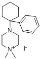 1,1-Dimethyl-4-(1-phenylcyclohexyl)piperazinium, iodide CAS#: 74038-12-3