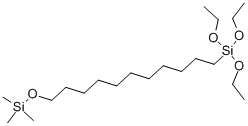 11-(TRIMETHYLSILOXY)UNDECYLTRIETHOXYSILANE CAS#: 75389-03-6