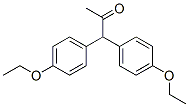 1,1-bis(4-ethoxyphenyl)propan-2-one CAS#: 77083-95-5