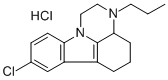 1,10-Trimethylene-2-propyl-8-chloro-1,2,3,4-tetrahydropyrazino(1,2-a)i ndole hydrochloride CAS#: 76061-67-1