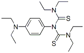 1,1,5,5-Tetraethyl-3-[4-(diethylamino)phenyl]dithiobiuret CAS#: 73728-83-3