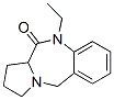 11H-Pyrrolo[2,1-c][1,4]benzodiazepin-11-one,10-ethyl-1,2,3,5,10,11a-hexahydro-,(+)-(9CI) CAS#: 779982-36-4