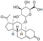 11a-Hydroxyprogesterone 11-Glucuronide CAS#: 77710-64-6