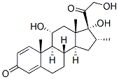 11alpha,17,21-trihydroxy-16alpha-methylpregna-1,4-diene-3,20-dione CAS#: 78761-59-8