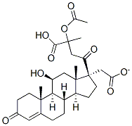 11beta-hydroxypregn-4-ene-3,20-dione 17-acetate 21-(2-acetoxypropionate) CAS#: 75227-97-3