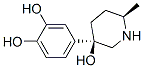 1,2-Benzenediol, 4-(3-hydroxy-6-methyl-3-piperidinyl)-, trans- (9CI) CAS#: 790639-49-5