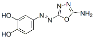 1,2-Benzenediol, 4-[(5-amino-1,3,4-oxadiazol-2-yl)azo]- (9CI) CAS#: 714952-17-7
