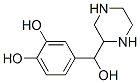 1,2-Benzenediol, 4-(hydroxy-2-piperazinylmethyl)- (9CI) CAS#: 744975-41-5