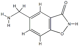 1,2-Benzisoxazol-3(2H)-one,5-(aminomethyl)-(9CI) CAS#: 723232-74-4