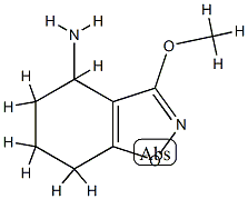 1,2-Benzisoxazol-4-amine,4,5,6,7-tetrahydro-3-methoxy-(9CI) CAS#: 746592-83-6