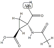 1,2-Cyclopropanedicarboxylicacid,1-(acetylamino)-,(1R,2R)-rel-(9CI) CAS#: 781608-33-1