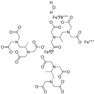 1,2-Diaminopropane-N,N,N',N'-tetraacetic acid ferric hydrate CAS#: 73016-81-6
