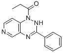 1,2-Dihydro-1-(1-oxopropyl)-3-phenylpyrido(3,4-e)-1,2,4-triazine CAS#: 76603-21-9