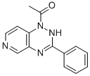 1,2-Dihydro-1-acetyl-3-phenylpyrido(3,4-e)-1,2,4-triazine CAS#: 76603-26-4