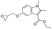 1,2-Dimethyl-5-oxiranylmethoxy-1H-indole-3-carboxylic acid ethyl ester CAS#: 76410-17-8