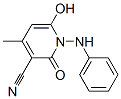 1,2-dihydro-6-hydroxy-4-methyl-2-oxo-1-(phenylamino)nicotinonitrile CAS#: 79084-83-6