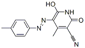 1,2-dihydro-6-hydroxy-4-methyl-2-oxo-5-[(p-tolyl)azo]nicotinonitrile CAS#: 75113-55-2