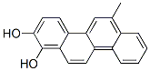 1,2-dihydroxy-6-methylchrysene CAS#: 74206-70-5