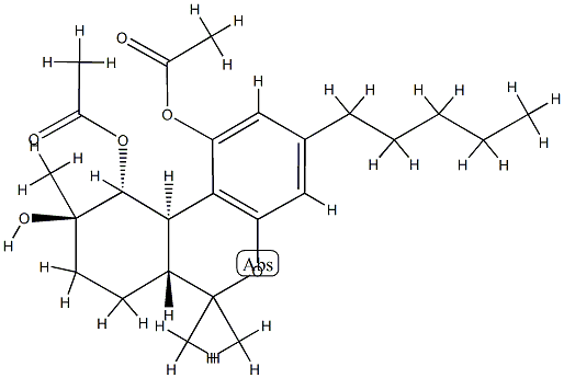1,2-dihydroxyhexahydrocannabinol acetate CAS#: 77369-37-0