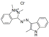1,2-dimethyl-3-[(2-methyl-1H-indol-3-yl)azo]-1H-indazolium chloride CAS#: 73287-58-8