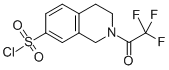 1,2,3,4-TETRAHYDRO-2-(TRIFLUOROACETYL)ISOQUINOLINE-7-SULFONYL CHLORIDE CAS#: 74291-57-9