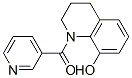 1,2,3,4-tetrahydro-1-(3-pyridylcarbonyl)quinolin-8-ol CAS#: 77771-22-3