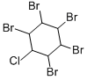 1,2,3,4,5-Pentabromo-6-chlorocyclohexane CAS#: 87-84-3
