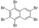 1,2,3,4,6,7-hexabromonaphthalene CAS#: 75625-24-0