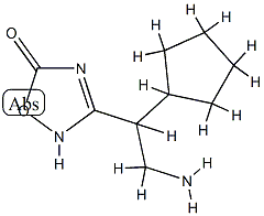 1,2,4-Oxadiazol-5(2H)-one,3-(2-amino-1-cyclopentylethyl)-(9CI) CAS#: 758697-30-2
