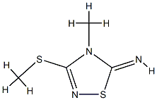1,2,4-Thiadiazol-5(4H)-imine,4-methyl-3-(methylthio)-(9CI) CAS#: 785769-77-9