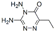 1,2,4-Triazin-5(4H)-one, 3,4-diamino-6-ethyl- (9CI) CAS#: 763908-37-8