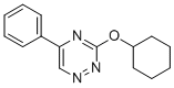 1,2,4-Triazine, 3-(cyclohexyloxy)-5-phenyl- CAS#: 74417-07-5