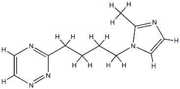 1,2,4-Triazine,3-[4-(2-methyl-1H-imidazol-1-yl)butyl]-(9CI) CAS#: 791856-82-1