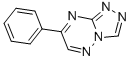 1,2,4-Triazolo(4,3-b)(1,2,4)triazine, 7-phenyl- CAS#: 73213-83-9