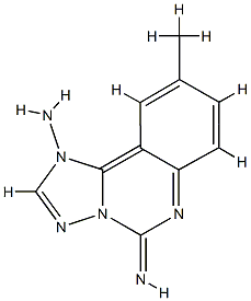 [1,2,4]Triazolo[1,5-c]quinazolin-1(5H)-amine,5-imino-9-methyl-(9CI) CAS#: 785716-88-3