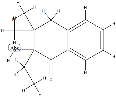 1(2H)-Naphthalenone,2-ethyl-3,4-dihydro-2-hydroxy-3,3-dimethyl-(9CI) CAS#: 730962-98-8