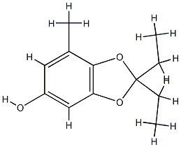 1,3-Benzodioxol-5-ol,2,2-diethyl-7-methyl-(9CI) CAS#: 705928-36-5