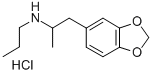 1,3-Benzodioxole-5-ethanamine, alpha-methyl-N-propyl-, hydrochloride CAS#: 74341-77-8