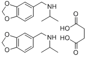 1,3-Benzodioxole-5-methanamine, N-(1-methylethyl)-, butanedioate (salt ) (2:1) CAS#: 72156-42-4