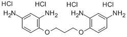 1,3-Bis(2,4-diaminophenoxy)propane tetrahydrochloride CAS#: 74918-21-1