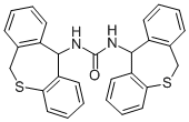 1,3-Bis(6,11-dihydrodibenzo(b,e)thiepin-11-yl)urea CAS#: 74797-32-3